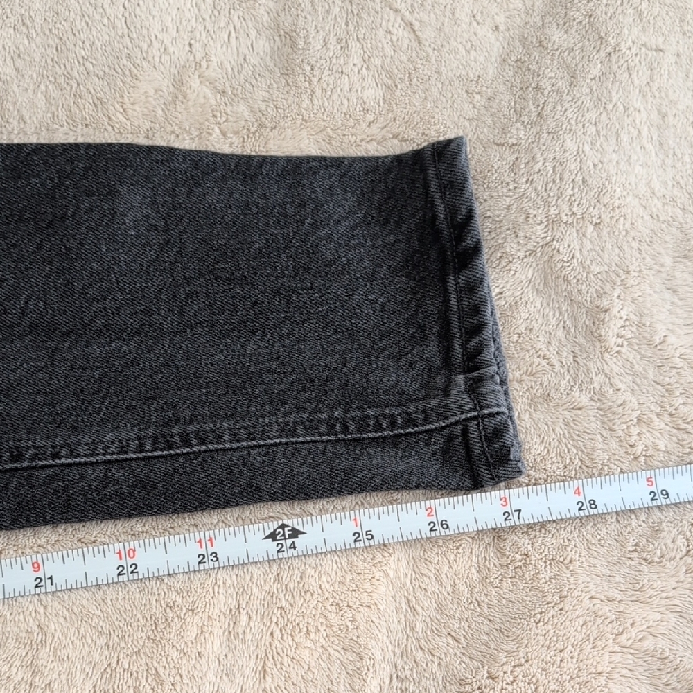 Agolde Women's Nico Black Skinny Jeans, Size 25 - Picture 9 of 10